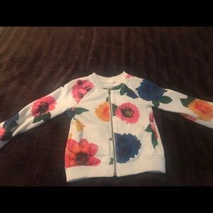Girls Colorful Jacket Size 5-6 (Used)